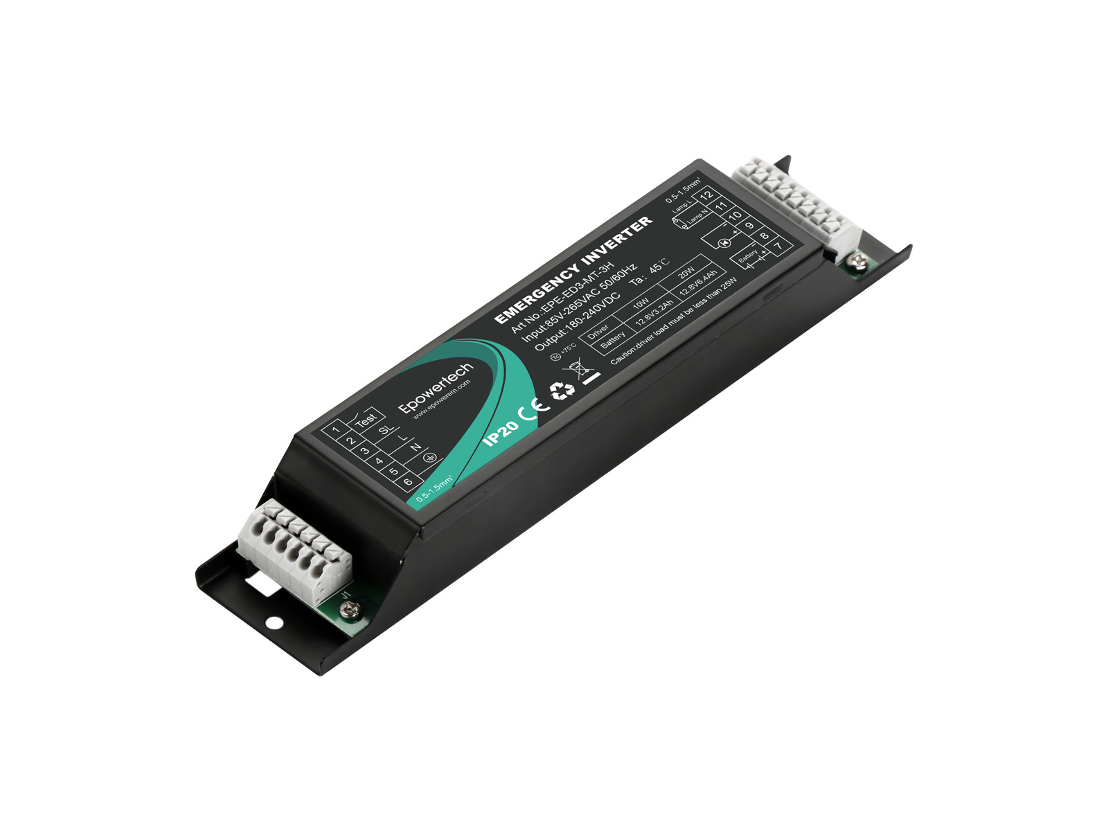thumbnail image 2 of Billda 8W LED Emergency Driver – 90 Minute Backup, BLD-HM08D-YYY 2 of 4